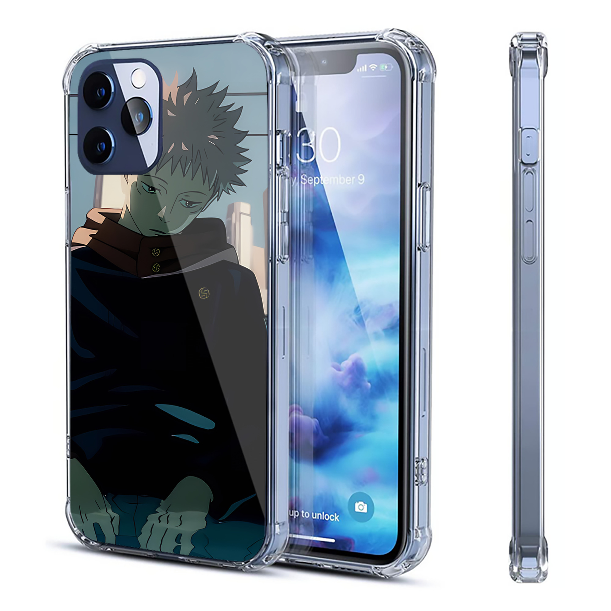 （画像用） SPY×FAMILY间谍家家酒 【iPhone 12シリーズ対応】透明スマホケース（クリアソフトケース）